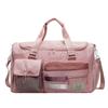 Niche Design Hand-held Travel Bag with Dry and Wet Separation, Multi-color Fitness Bag That Can Be Worn with A Handle and Shoe Compartment