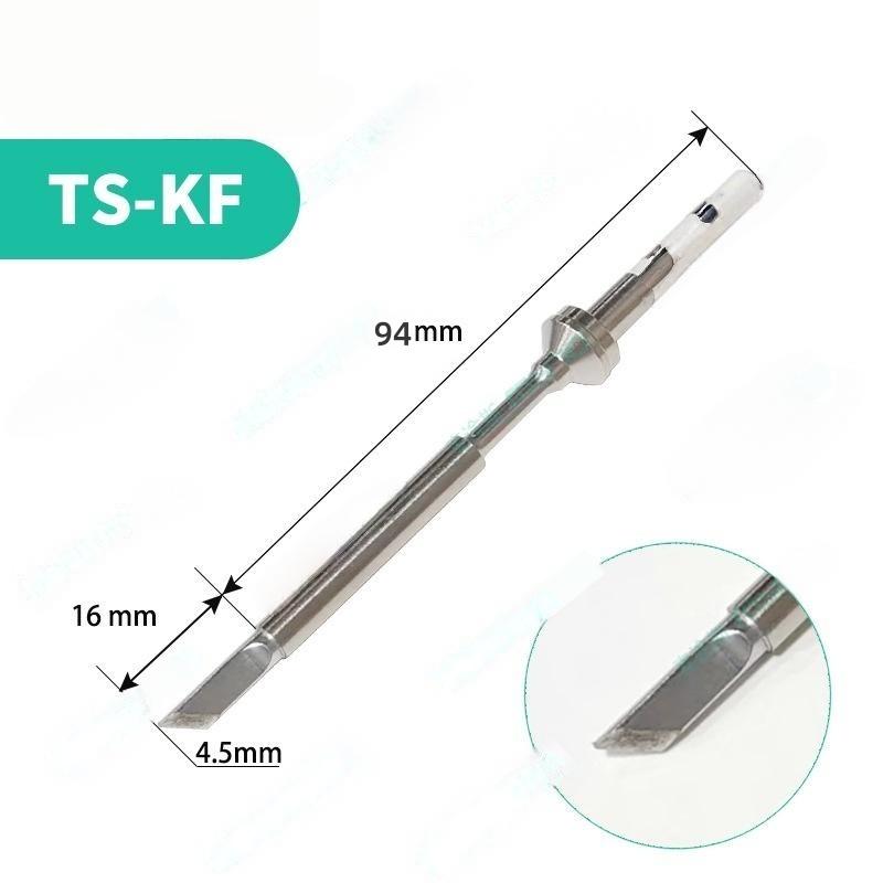 TS Series Soldering Iron Heads Anti-Oxidation Wear Resistant TS-K KU ILS C4 JL02 BC2 Fit TS100 Pine64 for Electronic Maintenance