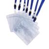 20Pcs Waterproof Sleeve Pouch With Sealing Strip Lanyards Id Badge Holder Plastic Protector Case Clear Pvc Name Plate Card Bag