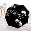 1pc KISS Automatic Open Close Umbrella Windproof Canopy, Automatic Open Close Button10204
