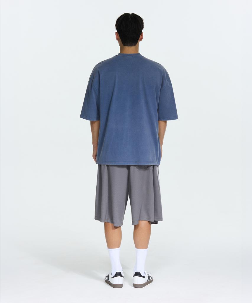Michikoleondeonseupocheu Ldn Vintage Pigment Short Sleeve T-Shirt Vintage Blue