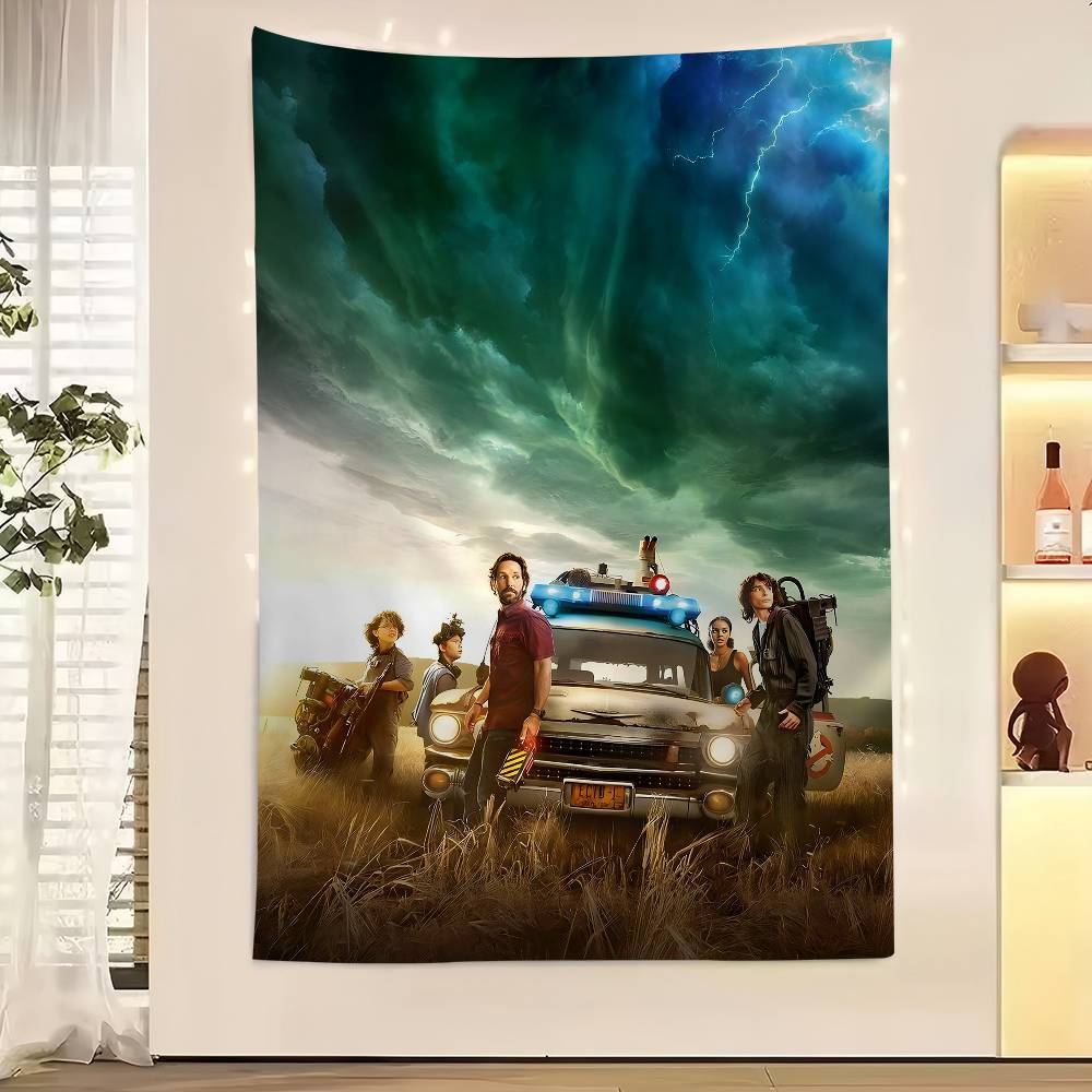 Retro CClassic GGhostbusters Hanging Bohemian Tapestry Bohemian Wall Tapestries Mandala Kawaii Room Decor