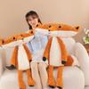 Cute Furry Dewa Fox Plush Toy Lovely Stuffed Animal for Kids Birthday Xmas Gift Soft Sleeping Pillow Buddy for Girls and Boys