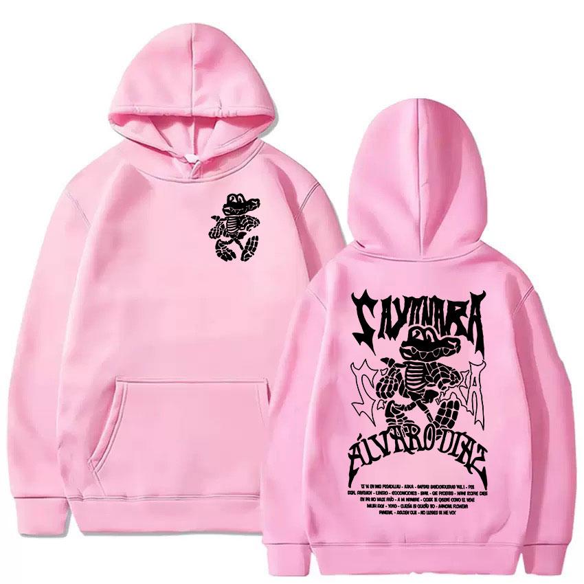 Rapper Alvaro Diaz Sayonara 2025 Album Graphic Hoodie Men Women Fashion Oversized Sweatshirt Casual Fleece Tops Pullover Hoodies