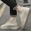 Neue sommer 6 cm männer aufzug schuhe lässige männer turnschuhe kuh leder mesh lift freizeit designer schuhe höhe erhöhen größere schuhe