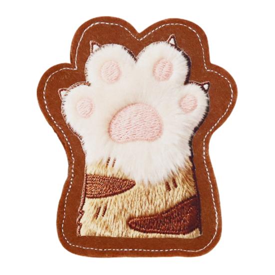

Felt Catnip Ball Toy Natural Catnip Infused Toy for Cats Kittens Safe Interactive Play Toy for Chewing Batting Teeth Cleaning Stress Relief Toy коричневий