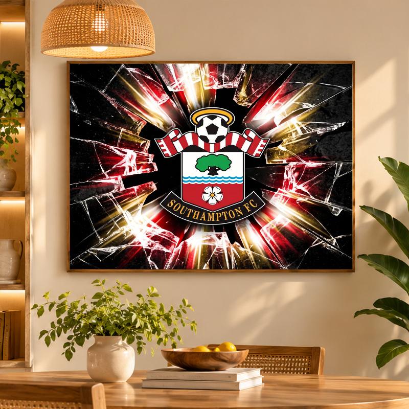 5D Diamond Painting Southampton Football DIY Full Drill Diamond Art Kit Home Decoration