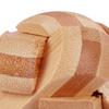 Wooden Brain Teaser Puzzle Toy IQ Test Logic Training Luban Kong Ming Lock Kids Adults Bamboo 3D Burr Puzzle Interlock Unlock Game Educational Toy