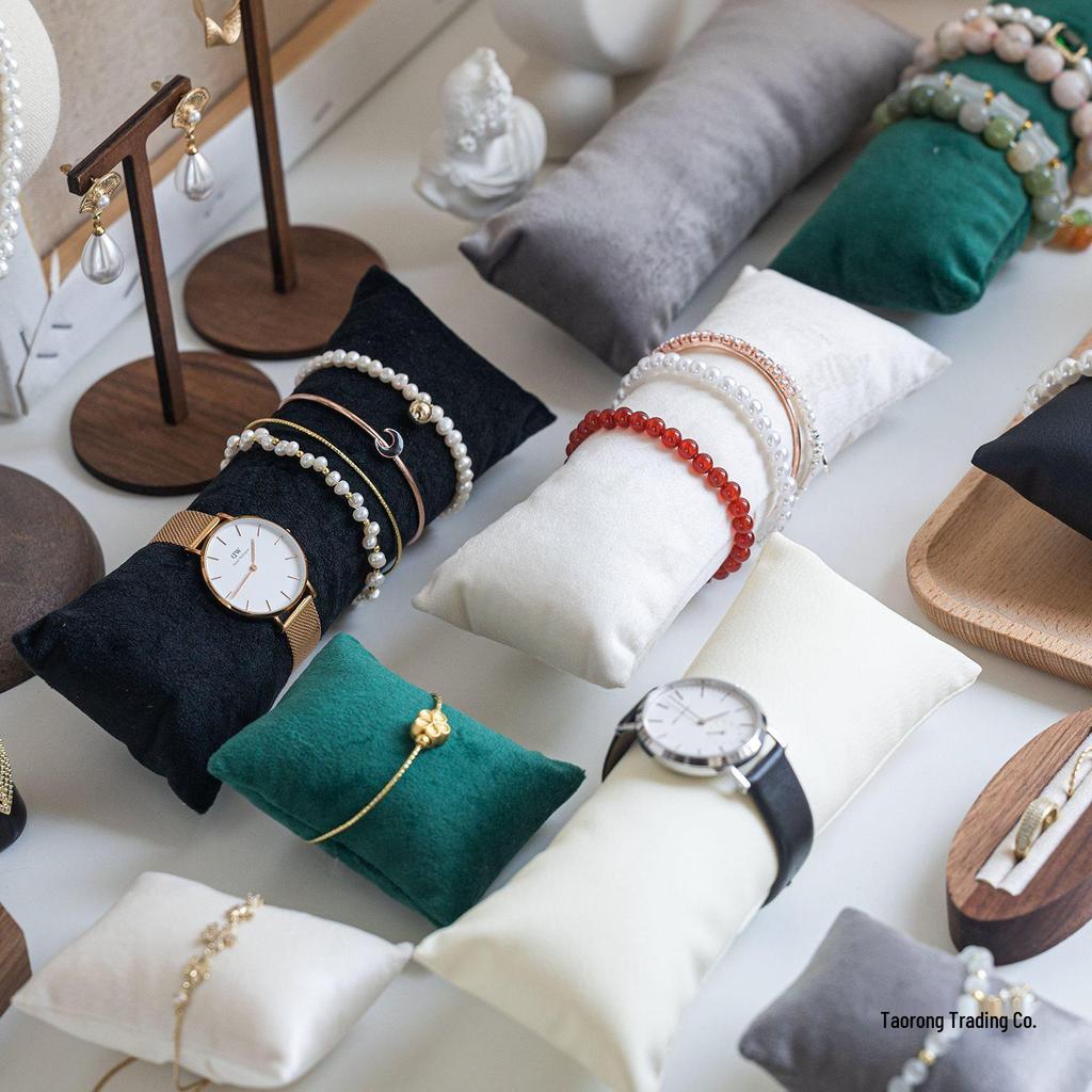 Photography Props: Small Pillow for Styling Jewelry, Bracelets, and Bangles