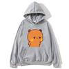 Cute Bubu Is Yelling At Dudu Hoodies for Men's Sweatshirt Women Couple Clothes Panda Bear Casual Kawaii Tops Fleece
