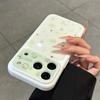 Fresh Green Apple Bow Is Suitable for Apple Promax Mobile Phone Case Girls High Value/anti-drop