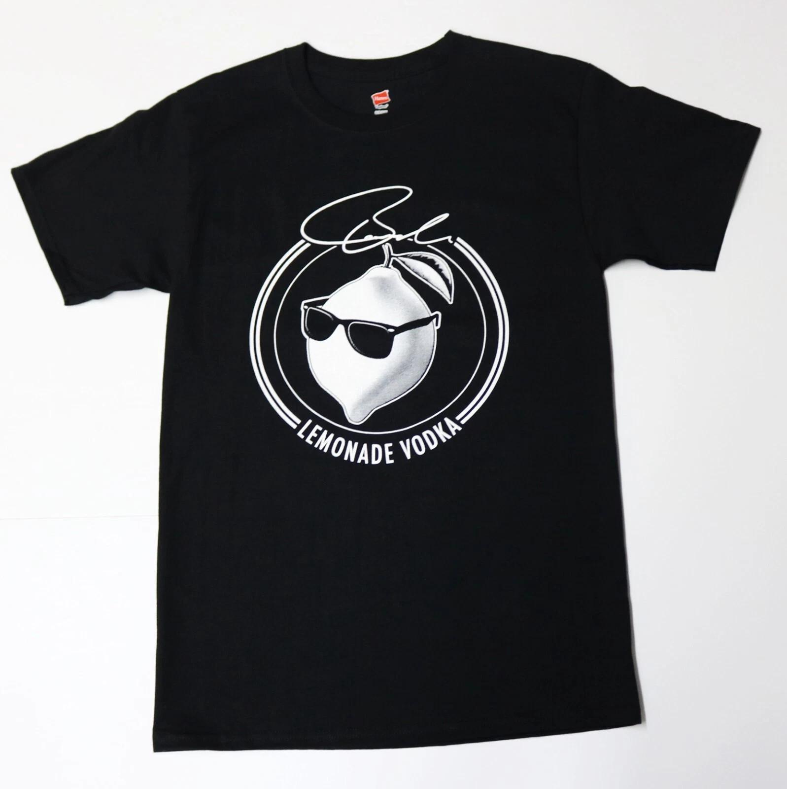 Lemonade Vodka - Men s Black T-Shirt Size Small (S) 3XL