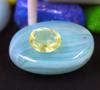 5 Carat Friday Big Offer Oval Shape Yellow Sapphire Sri Lanka Certified Gemstone SN31