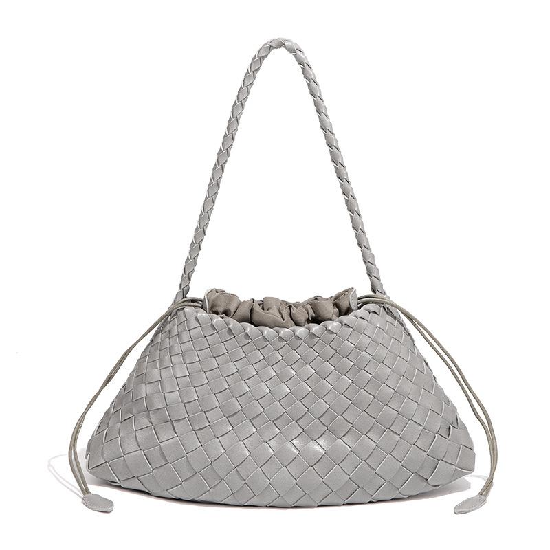 

Light luxury French retro fashion woven underarm bag women s new Korean version high-end texture portable shoulder mother and child bag