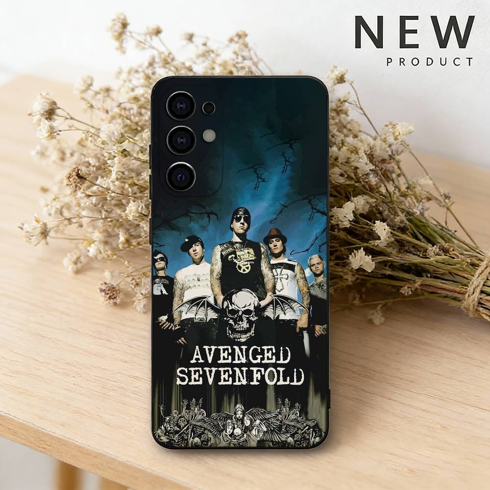 Band A-Avenged S-Sevenfold Phone Case For Samsung S26,25,24,23,22,21,20,30,Ultra,Plus,Fe,Lite Black Shell