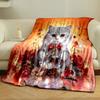 6 Sizes Diamond Crown and Animals  Blanket Warm Soft Fluffy Kids and Adult Sofa Bed Throw Blanket Outdoor Travel Camping