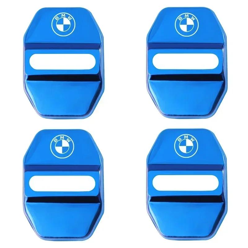 4 Stück 3D Auto Türschloss Abdeckung Zubehör für BMW X1 X2 X3 X5 X4 X6 X7 G30 G20 G32 G11 G12 F40 F30 F20 F10 F34 F07 F44 F45 G15 G16