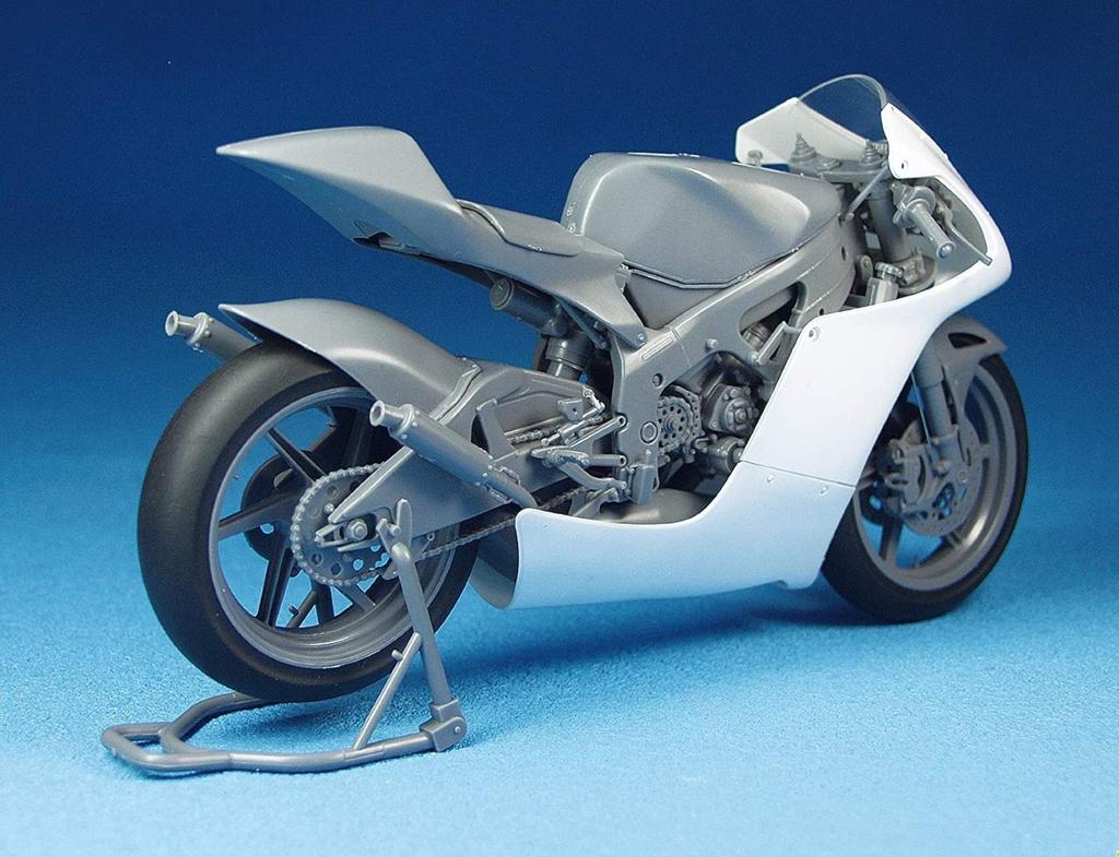 Hasegawa 1/12 Scale Scott Racing Team Honda NSR250RW 2009 WGP250 Champion Plastic Model Kit, BK1