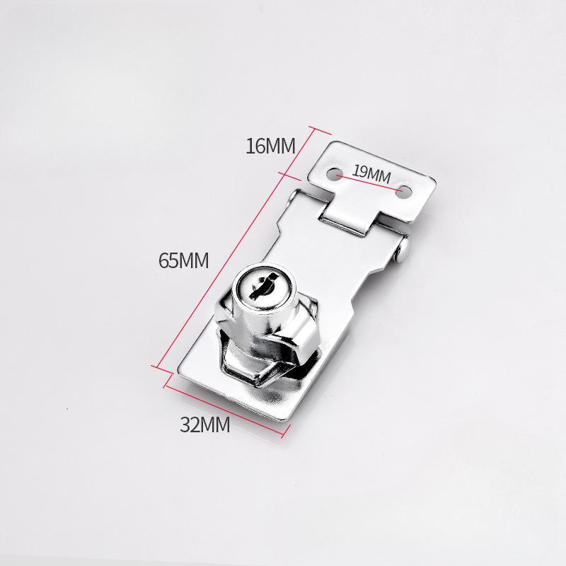 

Замок с замком из цинкового сплава, противовзломный, с защитой от проколов, для защиты дома и офиса, сарай, шкаф, ящик, деревянный дверной замок серебряный