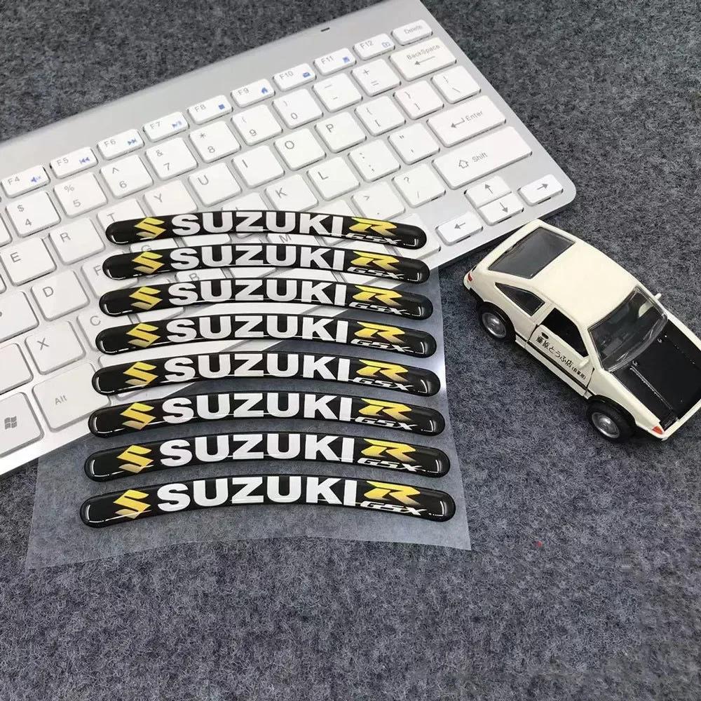 

Car Wheel Stickers 13-19 Inch Universal for Suzuki Motorcycle Tire Modification Waterproof Drip Glue Decorative Stickers