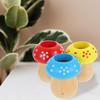 TOYMYTOY 3pcs Mushroom Shape Kaleidoscope Toys Kids Rotating Kaleidoscope Funny Toys