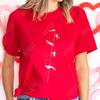 Divertente Stampa Grafica Subacqueo T Shirt Subacqueo Top Moda Girocollo Manica Corta Taglie Forti Donna T-Shirt