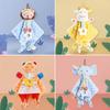 Baby Plush Toys Towel Appease Doll Teether Cartoon Bunny Bear Elephant Soft Blanket Stuffed Sleep Toy Soothe Toddler Baby Toys