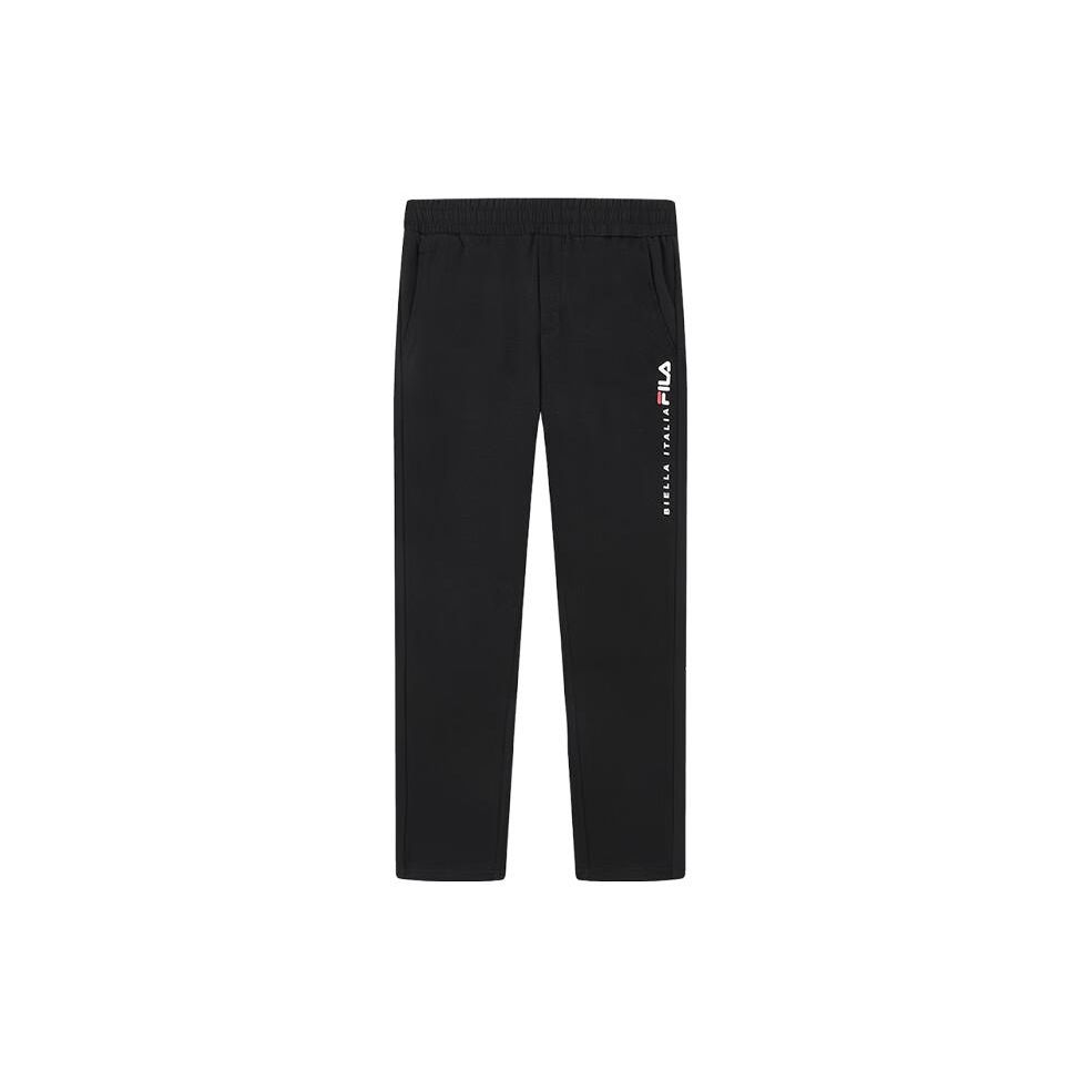 

FILA Letter Print Straight Leg Casual Pants Men bottoms Black F51M338612FBK XL