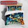 3pcs Duvet Cover Set (1*Duvet Cover + 2*Pillowcase, Without Core), Custom Name Final Fantasy Pattern Bedding Set, Home Bedroom Decor Gift