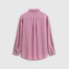 Gap Women's Embroidered Lyocell Loose Fit Long Sleeve Shirt