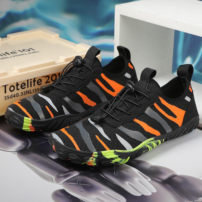 New outdoor sports stream walking shoes lightweight five-finger wading shoes couple swimming shoes amphibious beach shoes