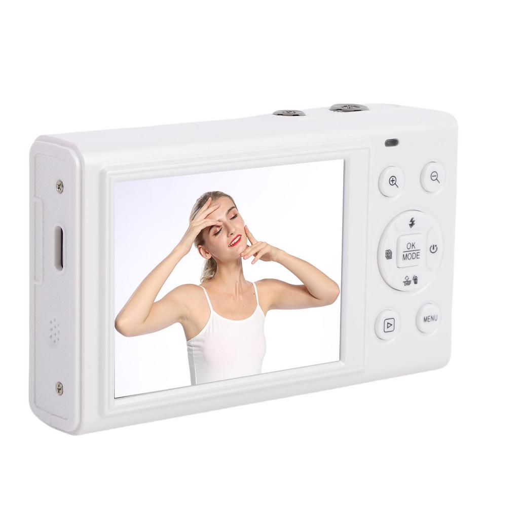 5K Dual Screen Digital Camera 18X Zoom 80MP WiFi Vlog Photography Camera AF Auto Focus with 32GB Memory Card