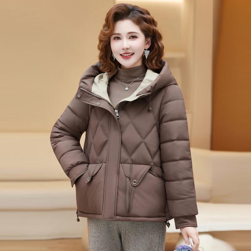 Hodo Women's Hooded Padded Jacket