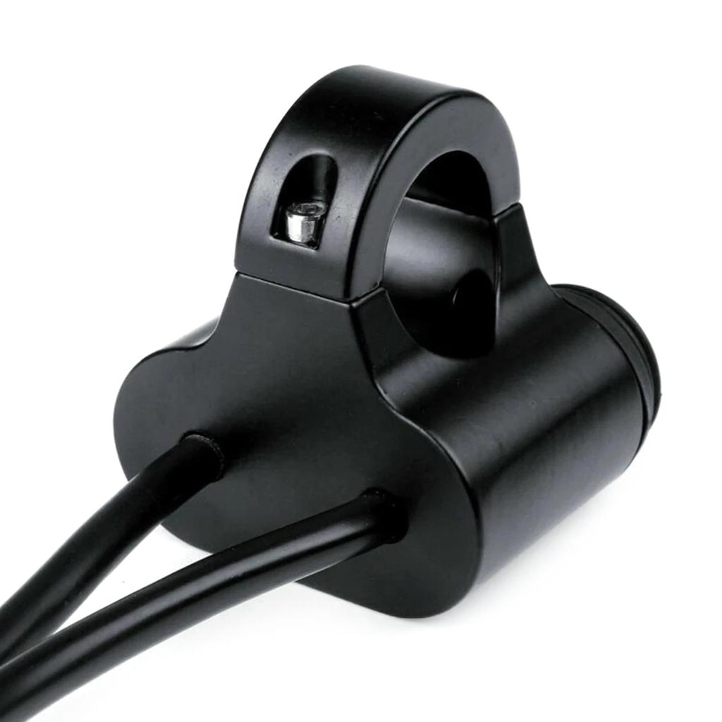 7/8'' 22mm Motorrad Aluminiumlegierung Lenkerschalter Wasserdicht 2 Stufen + 3 Stufen Scheinwerfer Nebelscheinwerfer EIN/AUS 12V