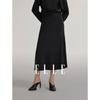 Damen Langrock mit hoher Taille in A-Linie