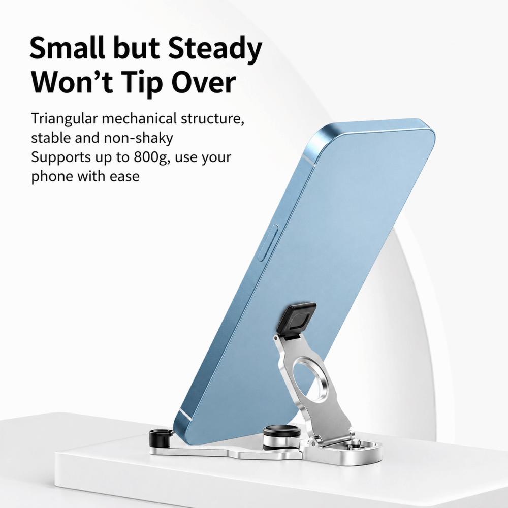 Anti-Slip Fidget Spinner Phone Stand Zinc Alloy Desktop Phone Holder New Keychain Stand Phone