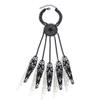Ancient Queen Bracelet with Finger Nails Tip Claw Rings Belly Dance Hand Chain Jewelry Chain Finger Rings Bracelet Women