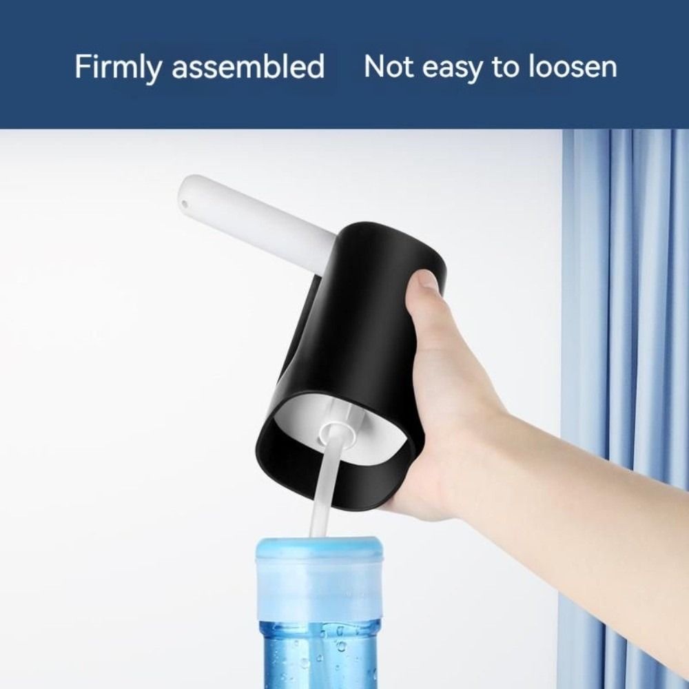 Touch Button Electric Water Extractor Silicone Hose Automatic Water Press Kitchen