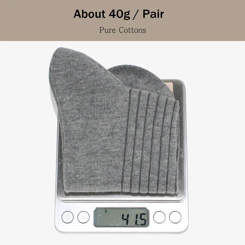 10 párů/sada Pánské ponožky Bavlna Dlouhé Business Vysoce kvalitní tlusté teplé ponožky na podzim Zima Pánské zateplené