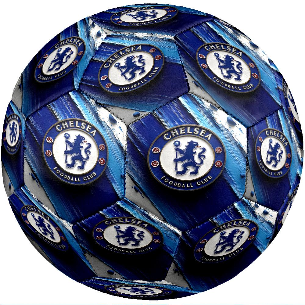 Chelsea FC Theme Size 5 Match Soccer Ball Professional Outdoor Football Soft Touch Training Ball