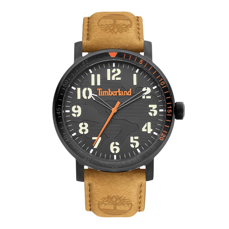 

Timberland Topsmead Series Watch Quartz Movement Leather Strap 44mm Black Dial American Vintage Military Style Men watches TDWGA2101601 TDWGA2101604