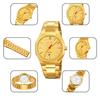 Steel belt men's watch simple business waterproof calendar quartz watch watch source