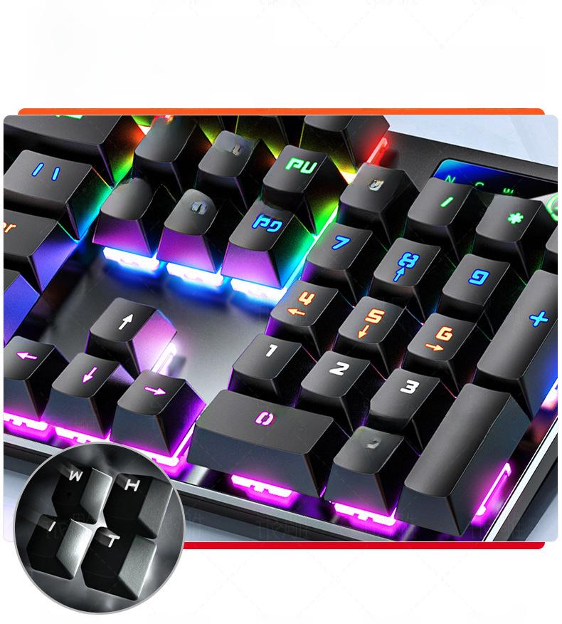 Silver Carving ZK3 Mechanische Tastatur: 87/104 Tasten, Leuchtende Blaue/Schwarze Achse, Farbpassendes Gaming-Zubehör