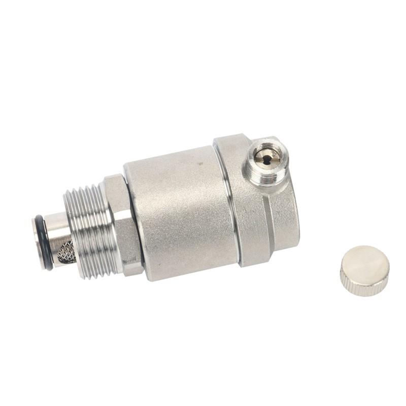 1/2 "3/4" 1 "BSP External Thread SS304 Stainless Steel Automatic Exhaust Safety Relief Valve Automatic Exhaust Valve