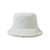 Solid Colors Faux Fur Cap Thickened Warm Fisherman's Hat Fashion Basin Bucket Hats  for Women Girl
