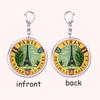 Retro France I Love Paris Eiffel Tower Keychains French Stamps Keyring for Accessories Bag Key Chain Jewelry Fans Friends Gifts