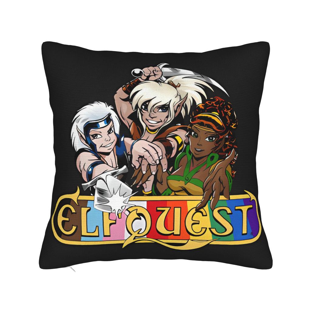 ElfQuest First Portfolio Pillow Case Comfy Pillow Cover For Sofa Couch Bed Living Room Fashion Cushion Cover