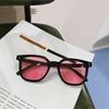 New Unisex Rectangle Vintage Sunglasses 2026 Fashion Design Retro Sun Glasses Female Lady Eyeglass Cat Eye Casual Goggles UV400