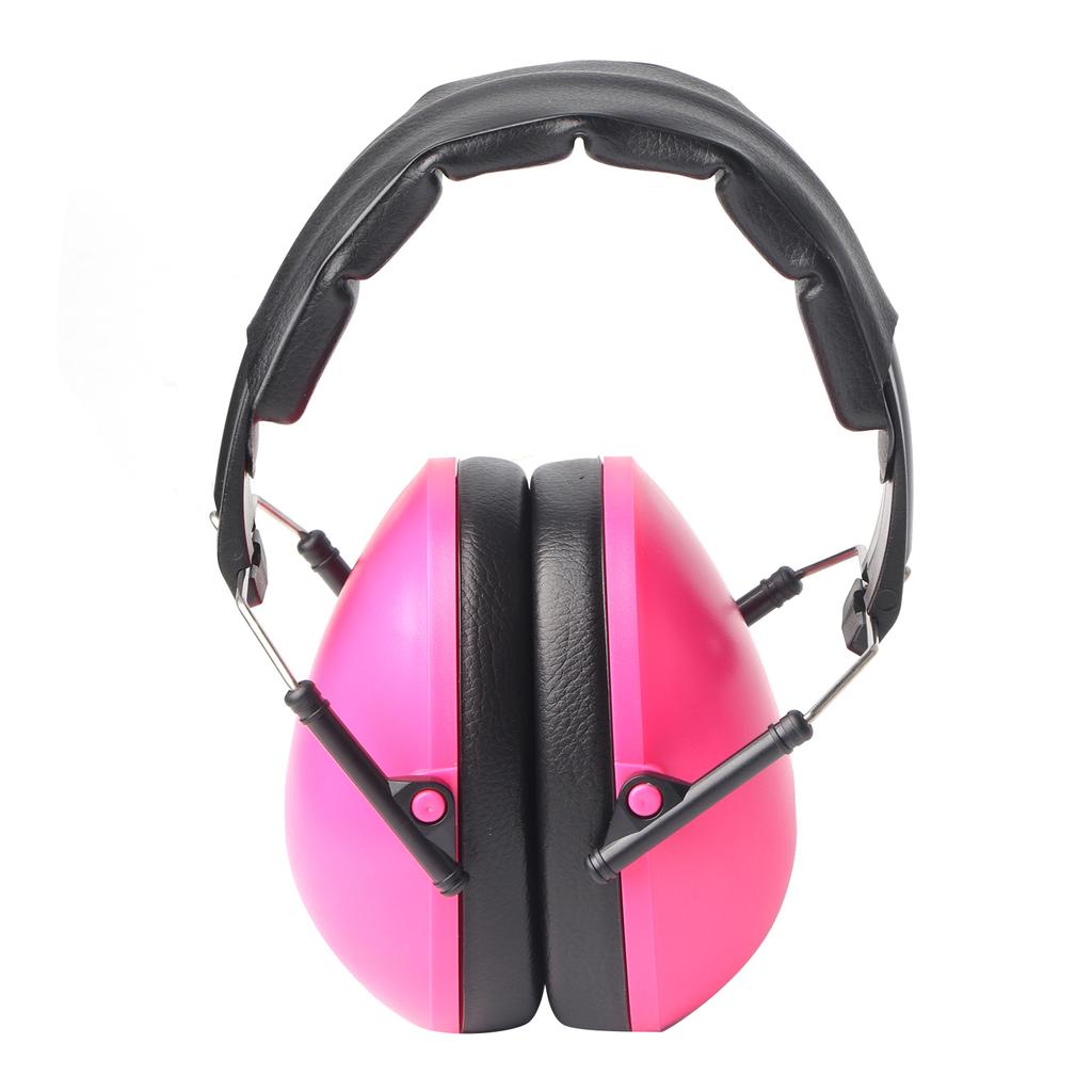 Baby Sleeping Hearing  ors Foldable Earmuffs for Children (Pink)