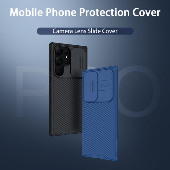 

Phone Case Camera Slide Lens Coverage Cover Frosted Full Mobile Phone Accessories Protection Phone Cover for